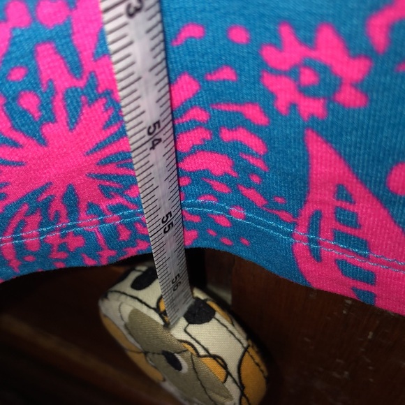 Lilly Pulitzer Morgann 3/4 Sleeve Maxi Dress Aura Pink Leaf An Impression Large - Picture 12 of 14